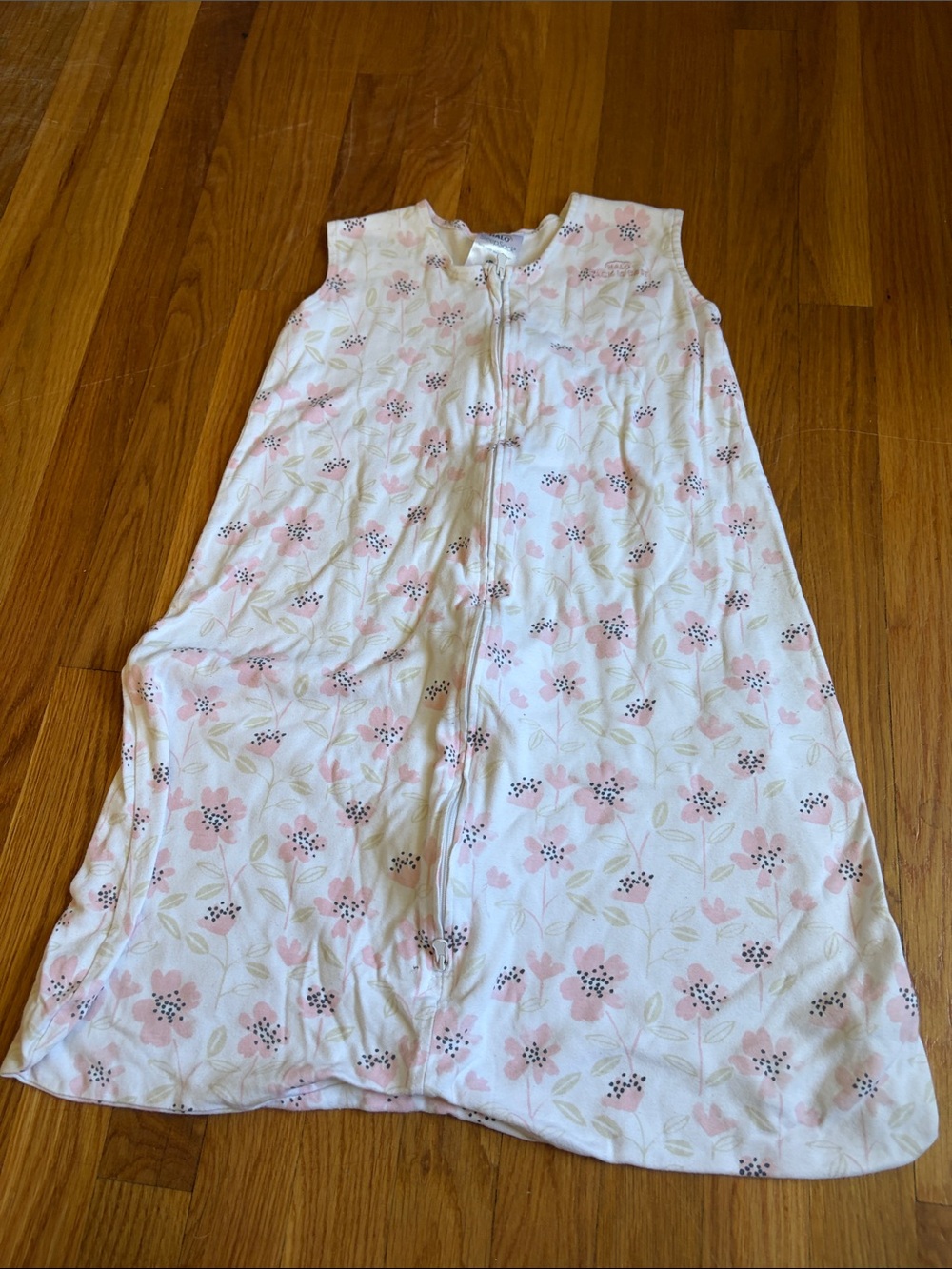 Halo SleepSack Pink and Black Floral Wearable Blanket